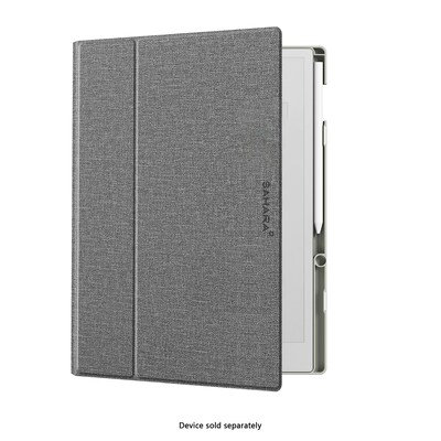 SaharaCase Venture Series Bi-Fold Folio Case for reMarkable Paper Pro, Gray (TB00430)