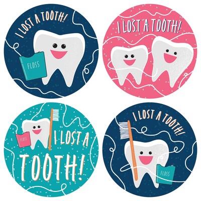 Barker Creek Lost a Tooth Classroom Set, Multicolored, 62/Set (4442)