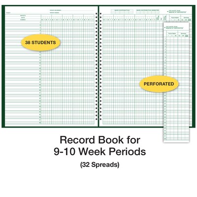 Ward Undated Record Book, 8.5" x 11", 50/Pack (WRD-910L-CP)