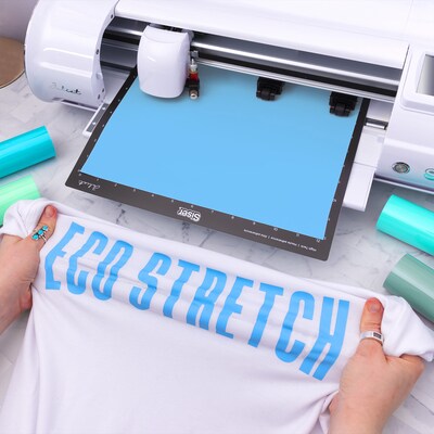 Siser Easyweed Ecostretch Die Cutting HTV Heat Transfer Vinyl, 60", Black (SIRMIECO1186002)