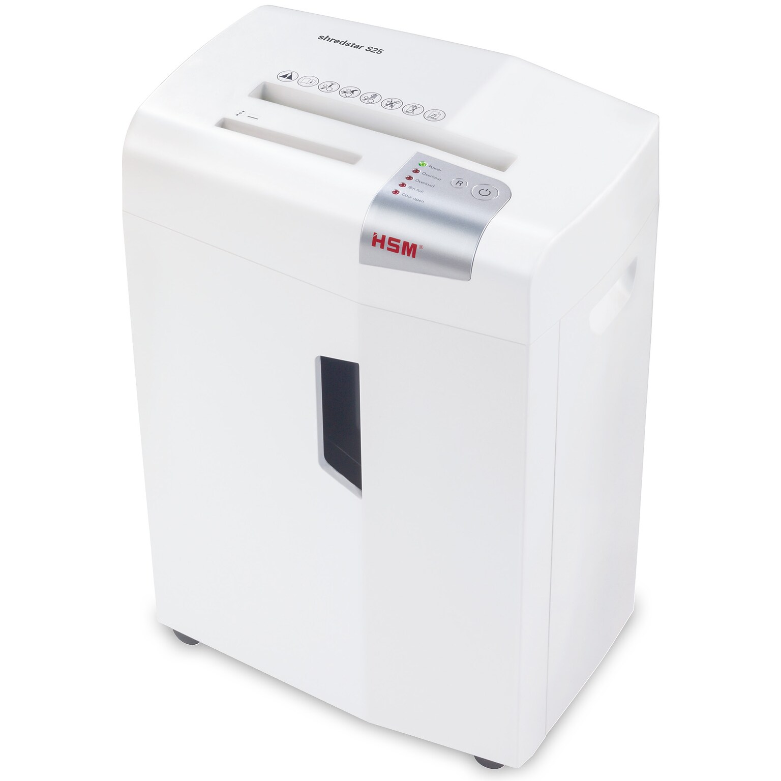 HSM Shredstar 25-Sheet Strip Cut Multi-Media Shredder (1031w)
