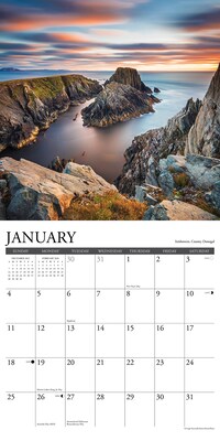 2026 Willow Creek Ireland 12" x 12" Monthly Wall Calendar (51573)