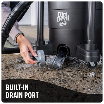 Dirt Devil 8 Gal. Wet/Dry Vacuum Cleaner, 4 Peak HP (SD68000)