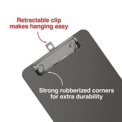 Staples Lightweight Clipboard – Durable Plastic Clipboard