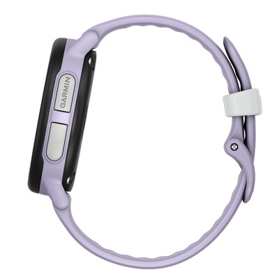 Garmin Bounce 2 Kids Smartwatch, GPS, 43mm, Light Purple Silicone Band (010-03399-01)