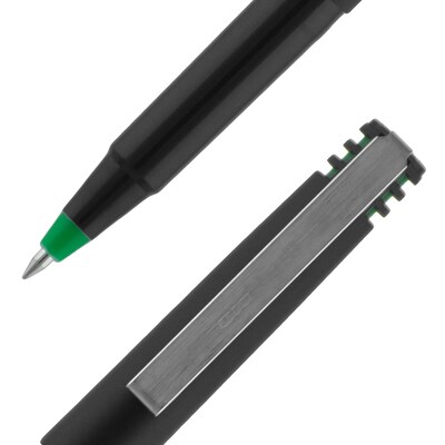 uniball Roller Rollerball Pens, Fine Point, 0.7mm, Green Ink, Dozen (60104)