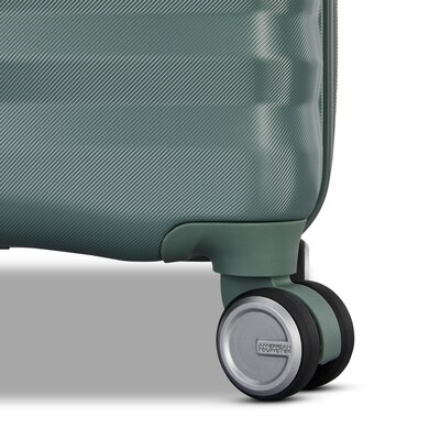 American Tourister Color Vault 24.0" Hardside Suitcase, 4-Wheeled Spinner, Jade Green (153951-1457)