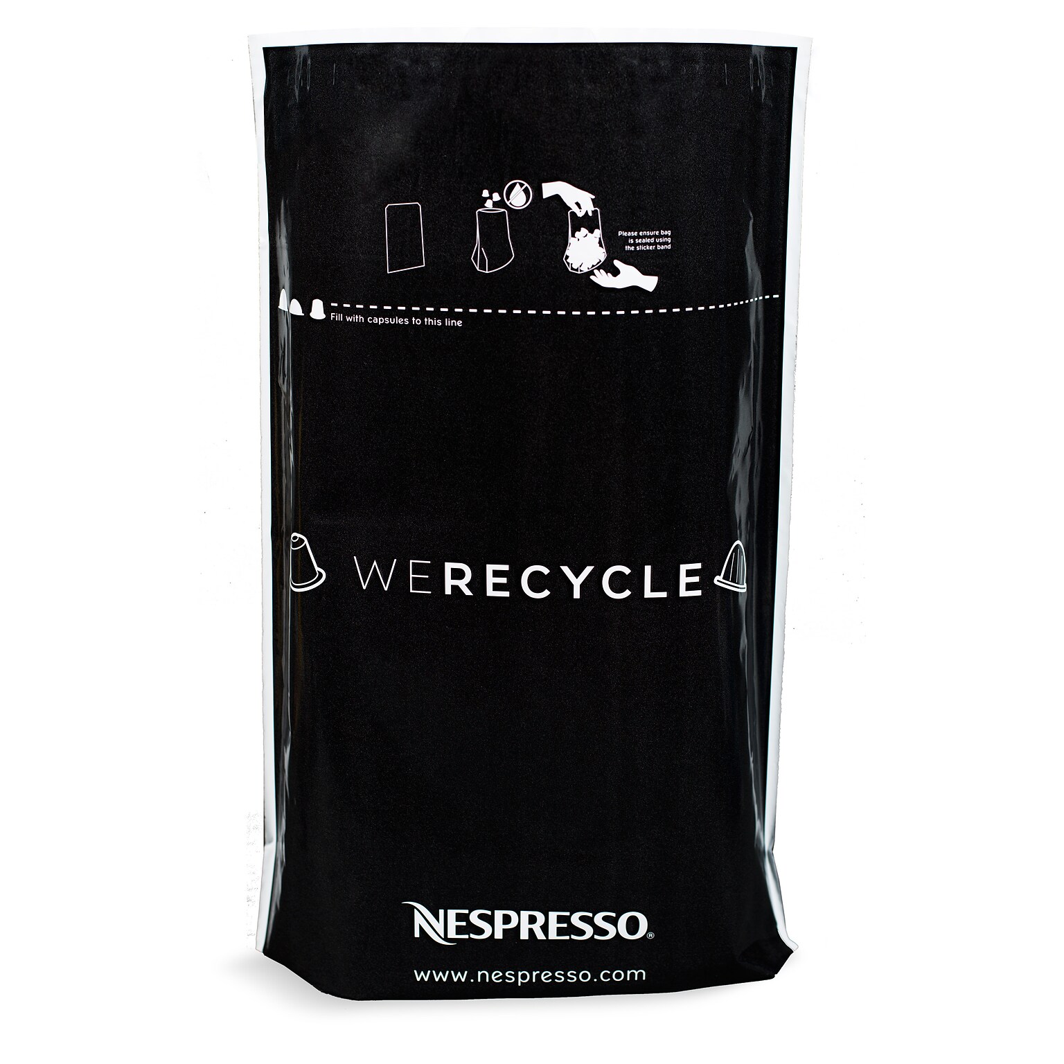 Nespresso UPS Recycling Bag, Black (UPS-RCY-BAG)