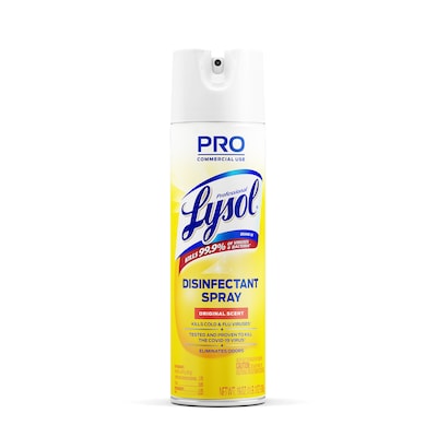 Lysol Professional Brand III Disinfectant Spray, Original, 19 oz. Canisters, 12/Carton (3624104650CT)