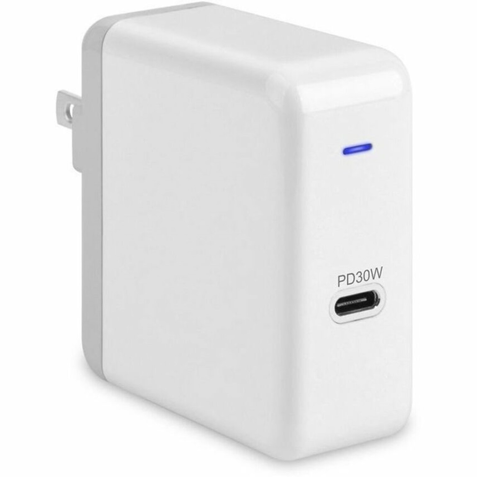 4XEM 2-in-1 USB-C with Lightning Adapter Charging Kit for Apple iPhone/Ipad/iPod, White (4X30W2N1KIT3)