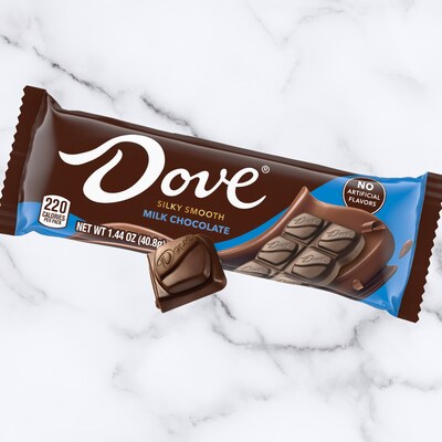 Dove Milk Chocolate Candy Bar, 1.44 oz., 18 Bars/Box (209-00468)