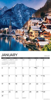 2027 Willow Creek Everyday Europe  12" x 12" Monthly Wall Calendar (60131)