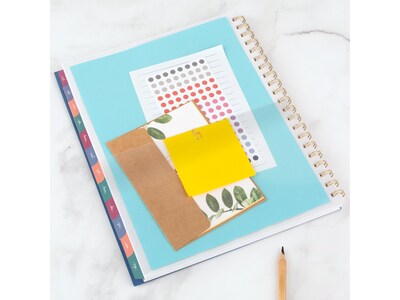 2025 AT-A-GLANCE Harmony 8.5" x 11" Weekly & Monthly Planner, Poly Cover, Denim (1099-905-20-25)