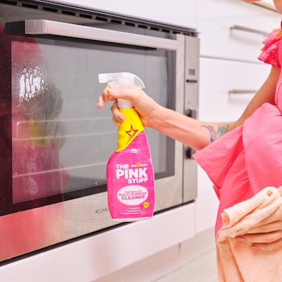 The Pink Stuff Miracle Multipurpose Cleaner & Degreaser Spray, 25.4 Fl Oz. (82382)