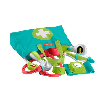 Fisher-Price Medical Kit 7-Piece Doctor Toys, 5/Pack (HYH26)