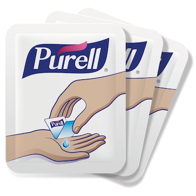 PURELL® Advanced Instant Hand Sanitizer Singles, 2,000/Carton (9630-2M-NS)