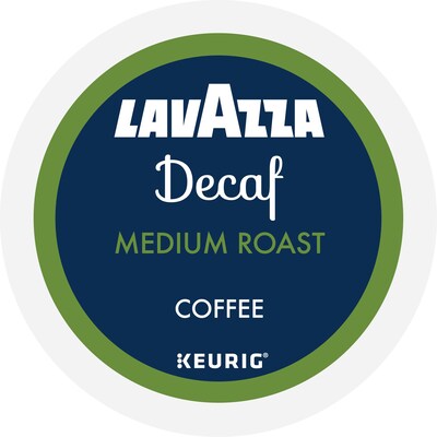 Lavazza Classico Decaf Coffee Keurig® K-Cup® Pods, Medium Roast, 22/Box (5000382581)