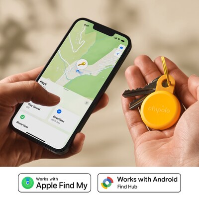 Chipolo LOOP Bluetooth Tracker, Honey (RSO.0000002)