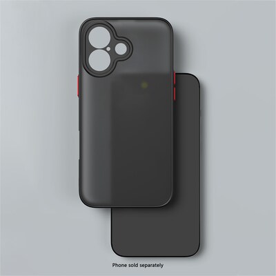 SaharaCase Venture Series Slim Phone Case for iPhone 17, Shock Absorbing, Scorpion Black (CP00913)