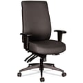 Alera® Wrigley Series Height & Width Adjustable Arm Ergonomic Polyester Task Chair, Black (ALEHPT410