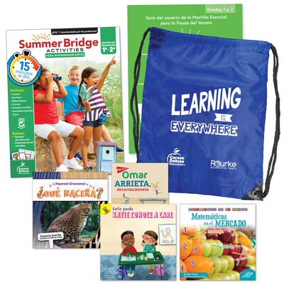 Summer Bridge Activities Summer Bridge Spanish Backpack, Grade 1-2 Workbook, 7/Set (CD-145437)