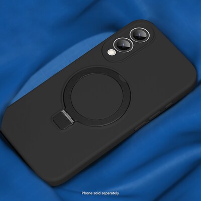 SaharaCase Venture Series MagSafe Phone Case for Samsung Galaxy S25 Edge, Shock Absorbing, Scorpion Black (CP00831)