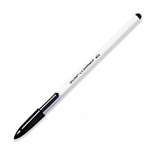 AbilityOne SkilCraft Ballpoint Pens, Medium Point, Black Ink, 12/Pack (NIB010589978)