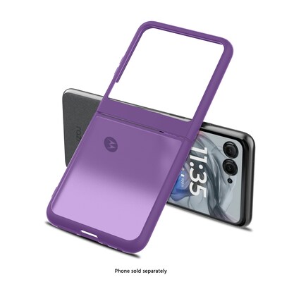 SaharaCase Venture Series Phone Case for Motorola Razr, Shock Absorbing, Purple Orchid (CP00844)