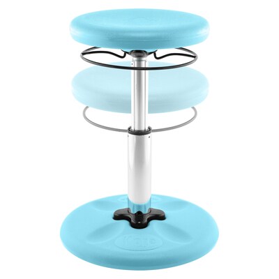 Kore Design Kids Adjustable Standard Wobble Chair 14" to 19", Pale Blue (KD-3110)
