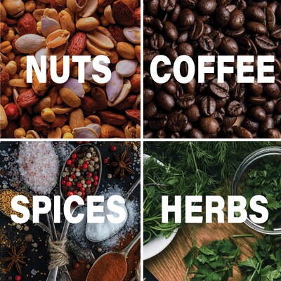 Brentwood Automatic Burr Coffee Bean Grinder Mill, Black (CG-2021BK)