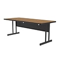 Correll Training Room Table, 72x30, Medium Oak (CS3072TF-06)