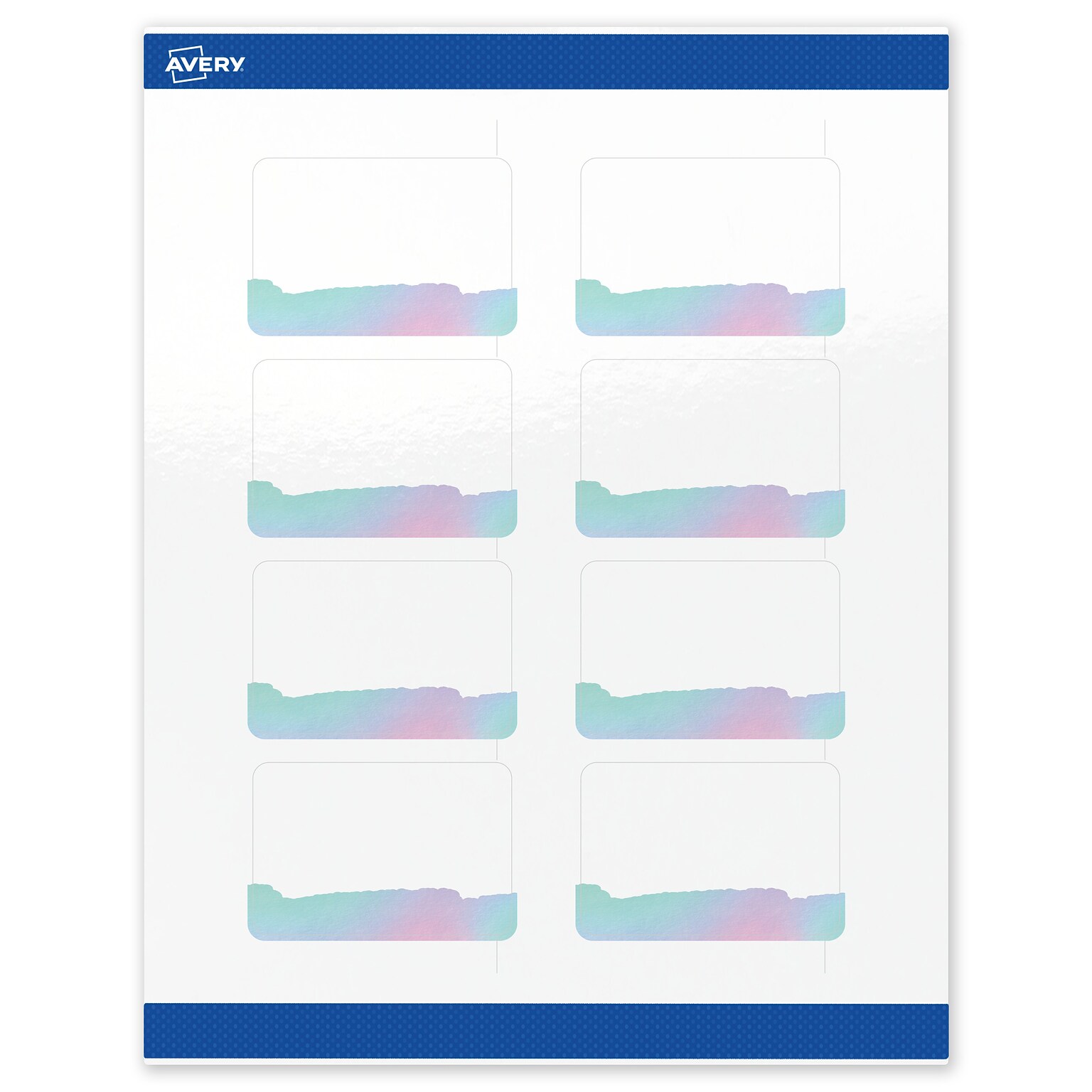 Avery Laser/Inkjet Rectangle Multipurpose Labels, 2 x 3, White, 80/Pack (S00-F3R)