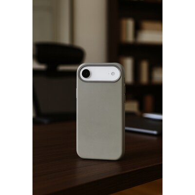 SaharaCase Indy Series MagSafe Compatible Phone Case for iPhone 17 Air, Shock Absorbing, Sand Gray (CP00958)