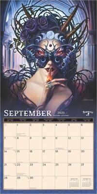 2025 BrownTrout Alchemy Witches OFFICIAL 12" x 24" Monthly Square Wall Calendar (9781975483098)