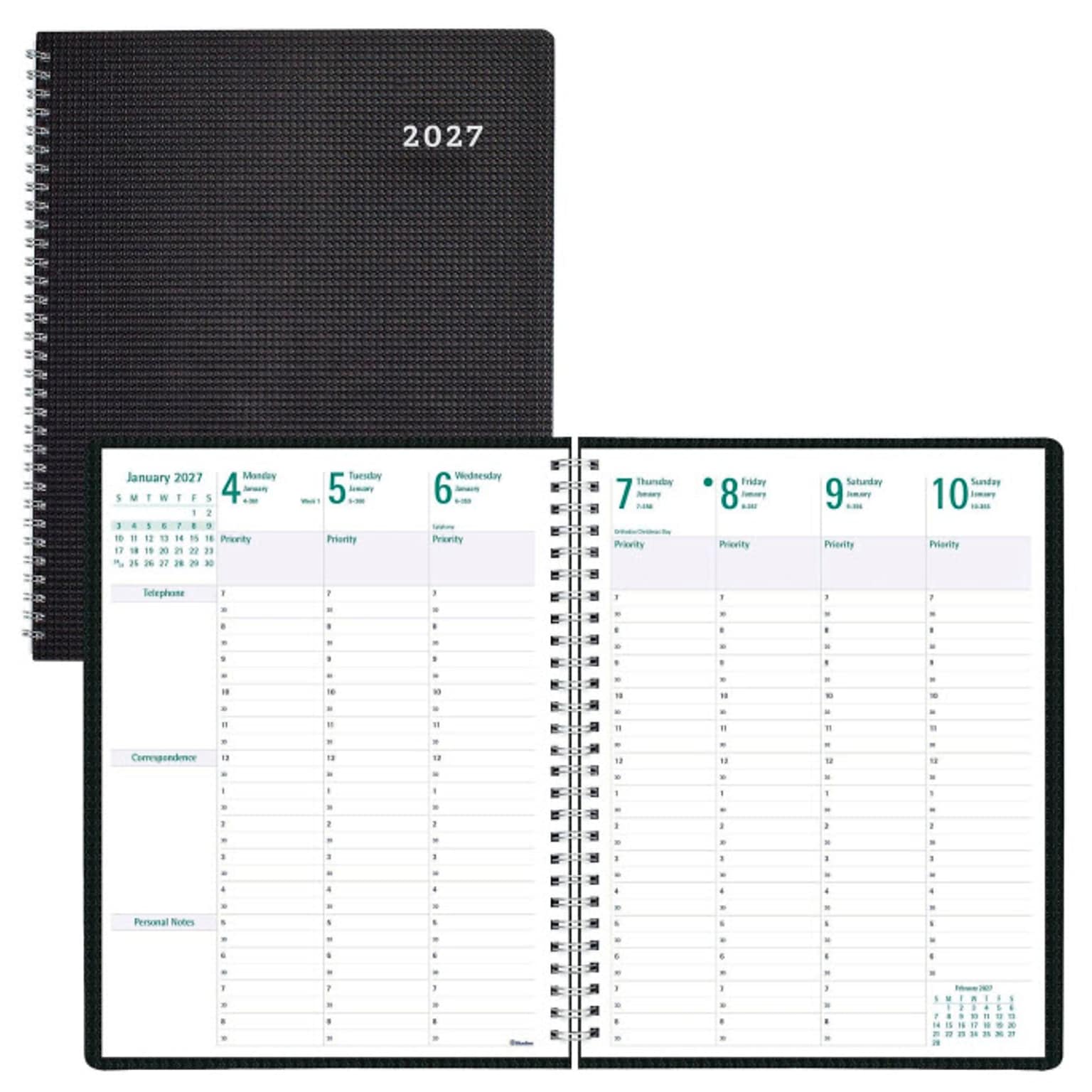 Rediform Timanager DuraFlex Appointment Book (REDC5930V81T)