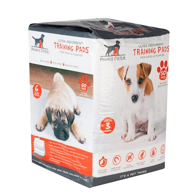 Pounce + Fetch Dog Training Pads, 50/Pack (1800150)