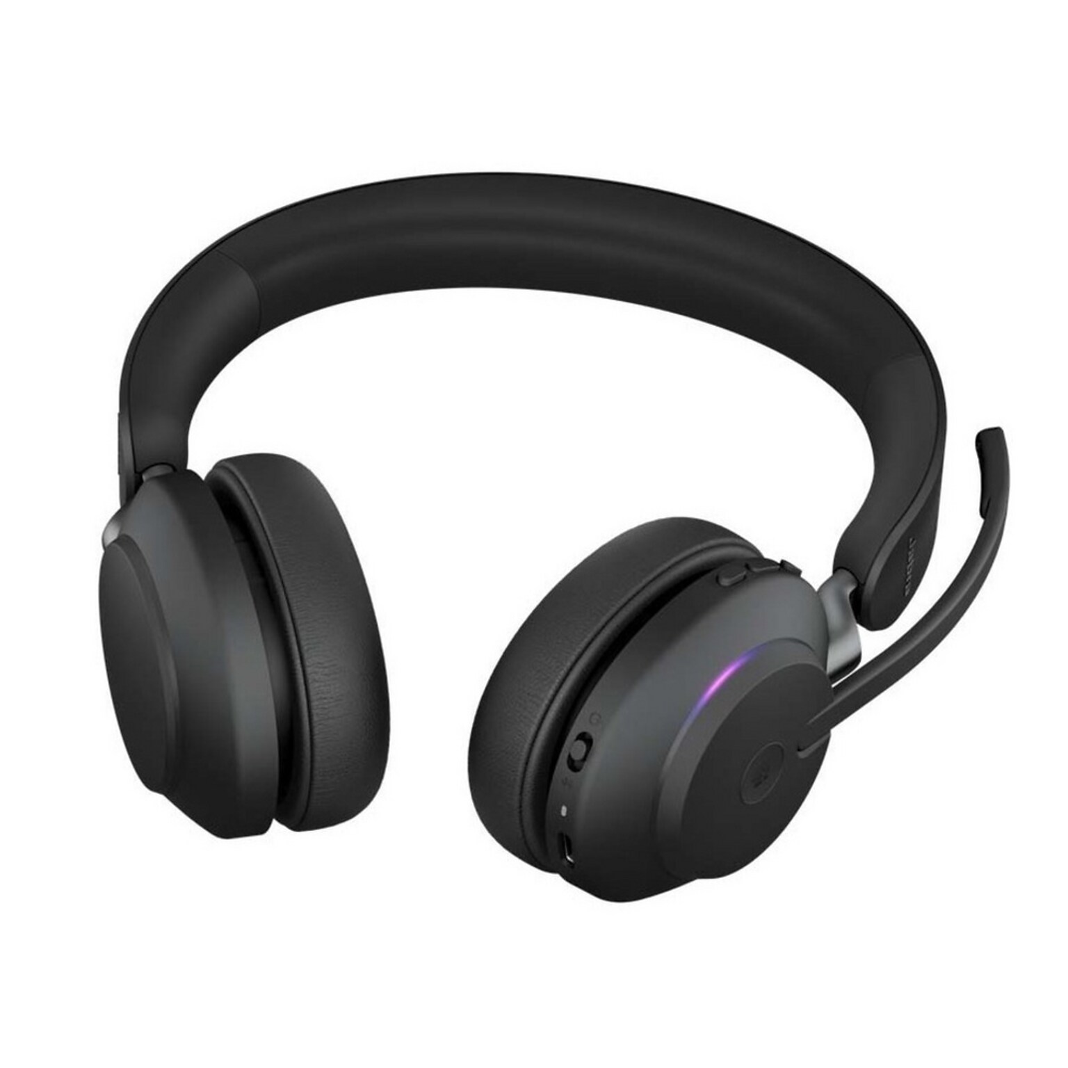 Jabra Evolve2 Wireless Bluetooth Stereo Phone & Computer On Ear Headset, USB-A, MS Certified (26599-989-999-01)