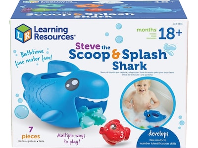 Learning Resources Steve the Scoop & Splash Shark Set (LER9146)