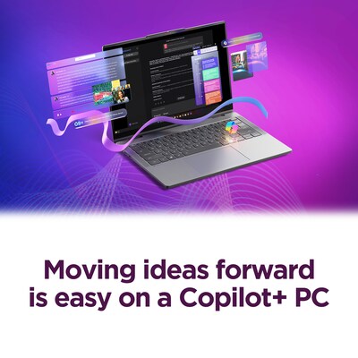 Lenovo IdeaPad 5i 14" 2-in-1 Touchscreen Laptop, Copilot+ PC, Intel Core Ultra 5 322, 16GB RAM, 512GB SSD, Windows 11 Home