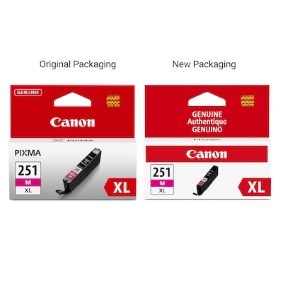 Canon 251XL Magenta High Yield Ink Cartridge   (6450B001)