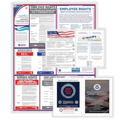 ComplyRight Federal Contractor Poster Kit (EFEDFCCS)