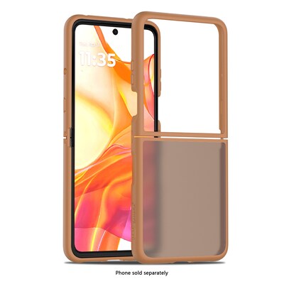 SaharaCase Venture Series Phone Case for Motorola Razr Ultra, Shock Absorbing, Sand Orange (CP00852)