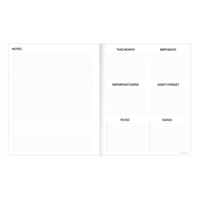 2027 TF Publishing Bear Tracks 9 x 11  Monthly Standard Planner, Paperboard Cover, Multicolored (27-4700)