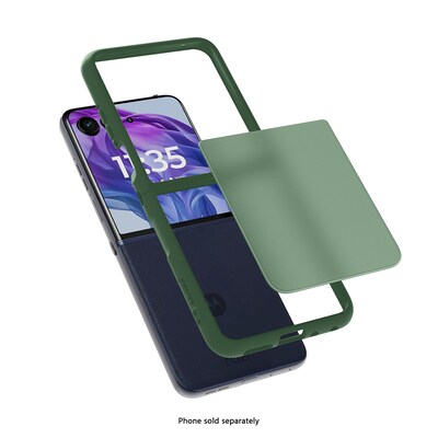 SaharaCase Venture Series Phone Case for Motorola Razr+, Shock Absorbing, Cactus Green (CP00847)
