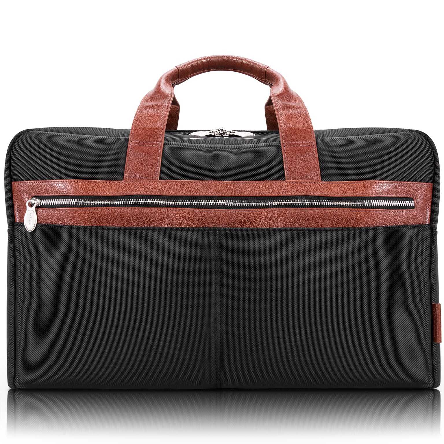 McKlein Wellington 21 Nylon Carry-On Travel Duffel, Black (79115)