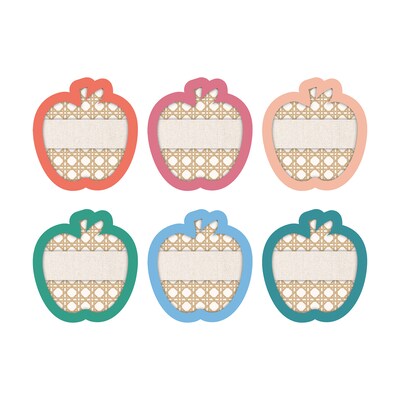Carson Dellosa Education True to You Boho Apples Cut-Outs, 36/Pack, 3 Packs/Bundle (CD-120653-3)