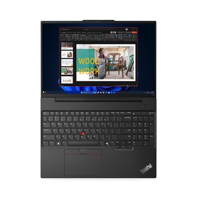 Lenovo ThinkPad E16 G2 16" AI Laptop, Intel Core Ultra 5 125U, 16GB RAM, 1TB SSD, Windows 11 Pro (21MAS0NT00)