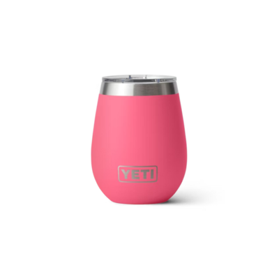 Yeti Rambler® 10 oz Wine Tumbler with Magslider Lid - Tropical Pink