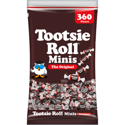 Tootsie Roll Original Minis Chewy Candy, 38.8 oz (TOO7806)