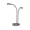 Adesso Eternity LED Desk Lamp, 20.75, Brushed Steel (5026-22)